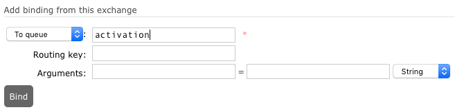 exchange binding