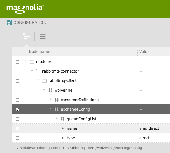 exchange config public