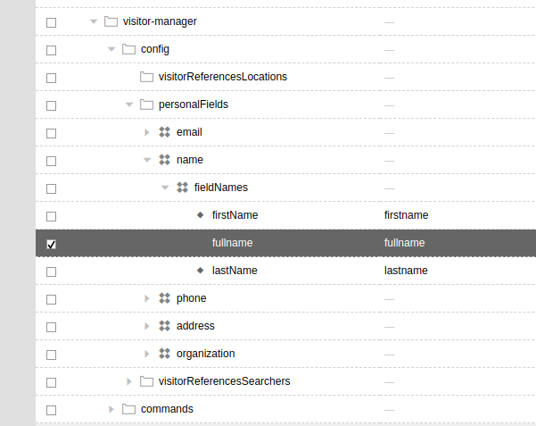 Updating Privacy module configuration