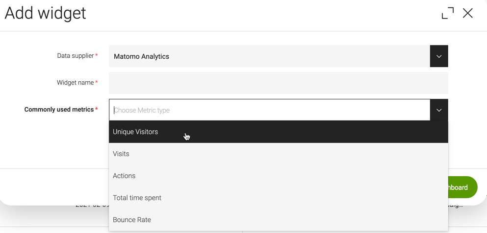 Adding a commonly used metric