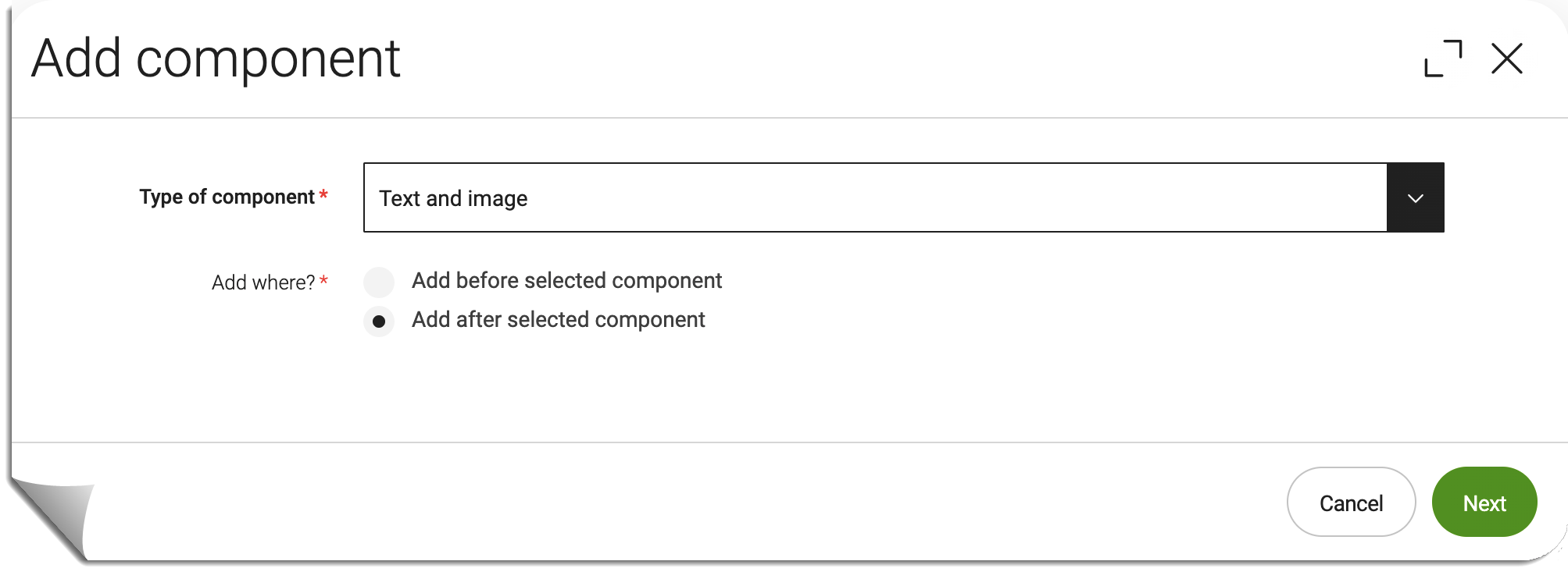 Add Component