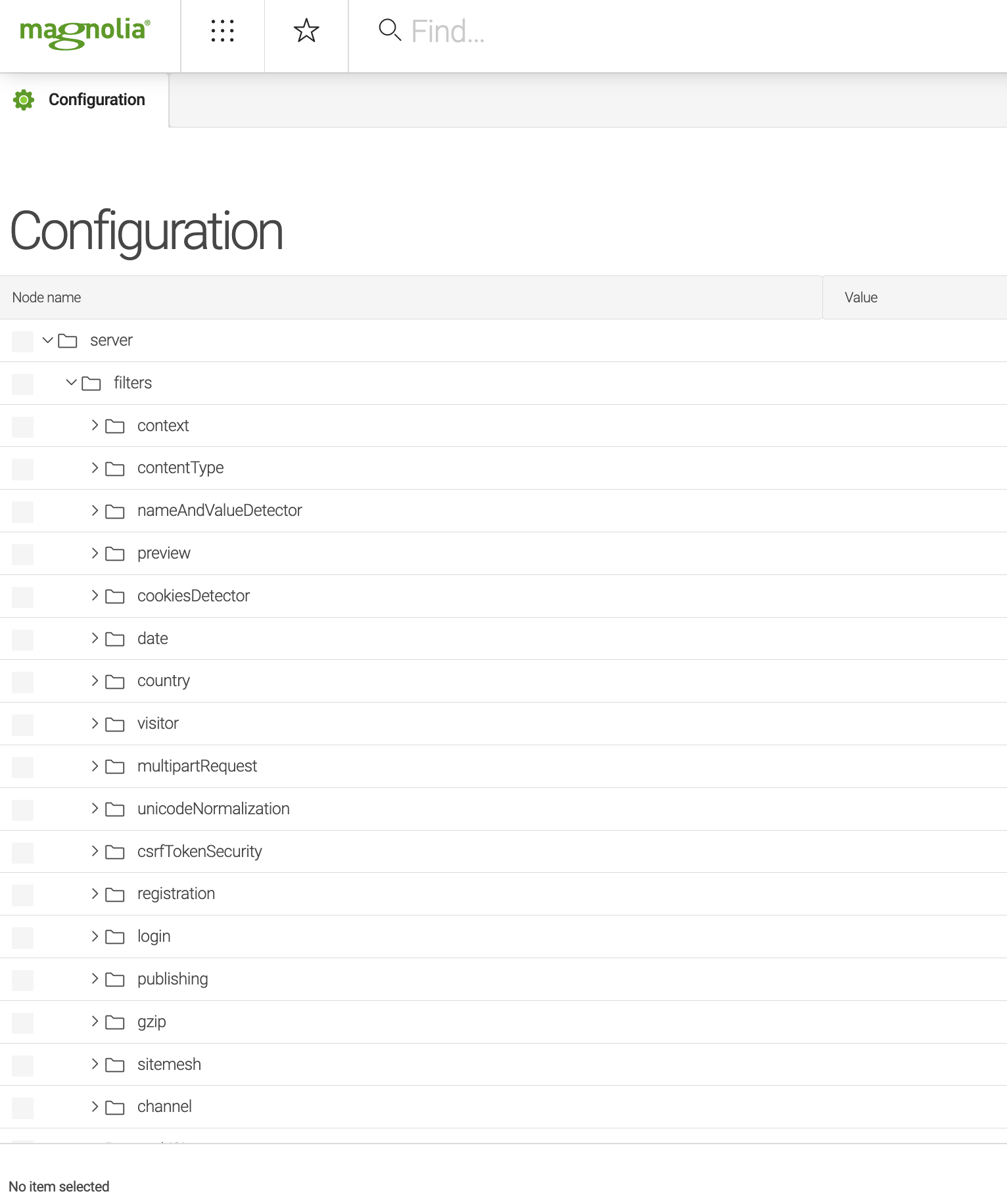 Filter chain in FilterOrderingTask