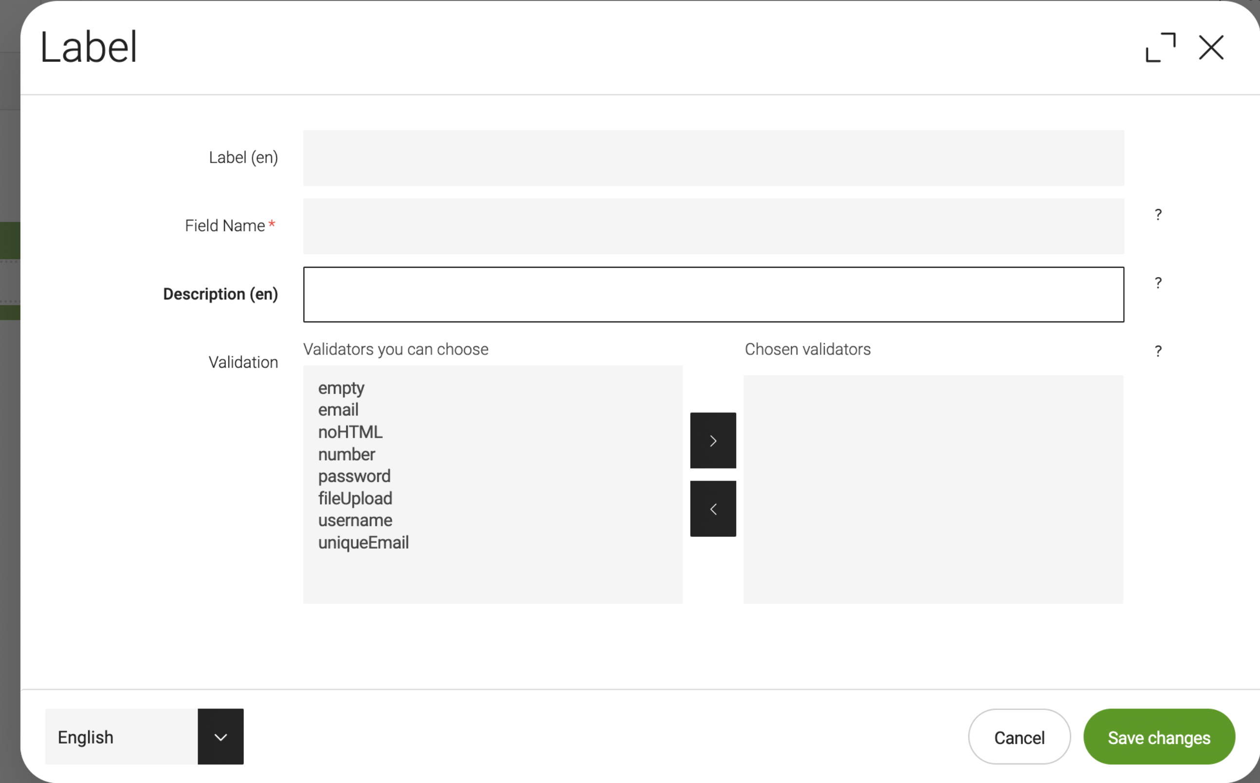 formFile in Pages app