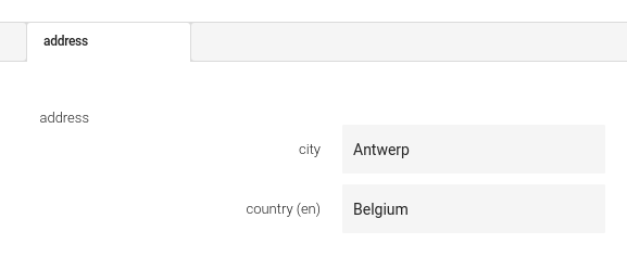 Defining provider types in form definition