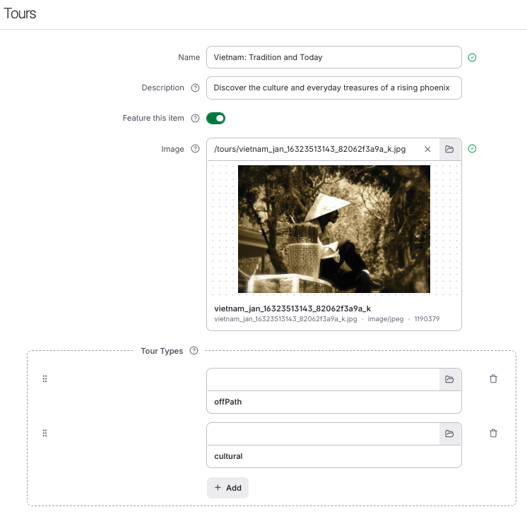Accessible Form example